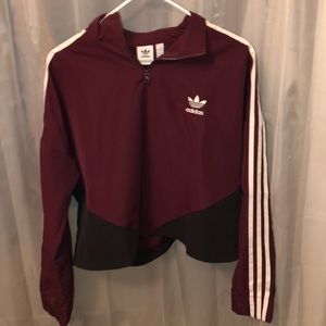 Adidas cropped jacket